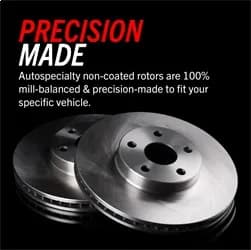 Autospecialty Brake Kit Front 2000-2004 Ford F-150 Pickup 4WD 1997-1999 Ford F-250 Pickup 4WD